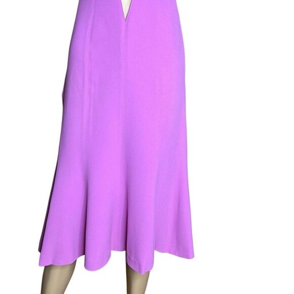NWT Gai Mattiolo Plunging V-neckline Structured Cups Cut-out front detail Purple - Picture 4 of 14